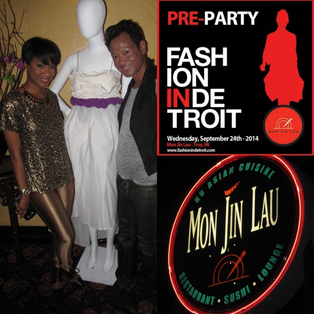 FashionINDetroit Pre Party Collage